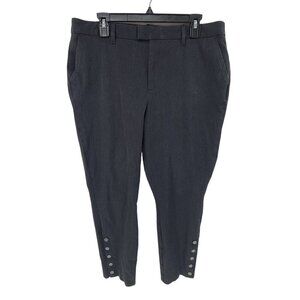 Gap Women's Skinny Ankle High Rise Dress Pants Gray Size 16 Office Work Academic